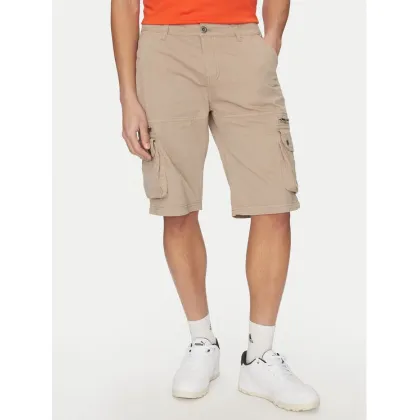 Zdjęcie Alpha Industries Szorty materiałowe 136250 Beżowy Regular Fit
