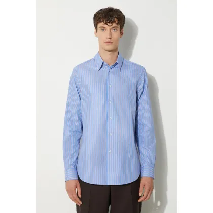 Zdjęcie Paul Smith koszula bawełniana męska kolor niebieski regular z kołnierzykiem klasycznym M1R-700Y-N02387