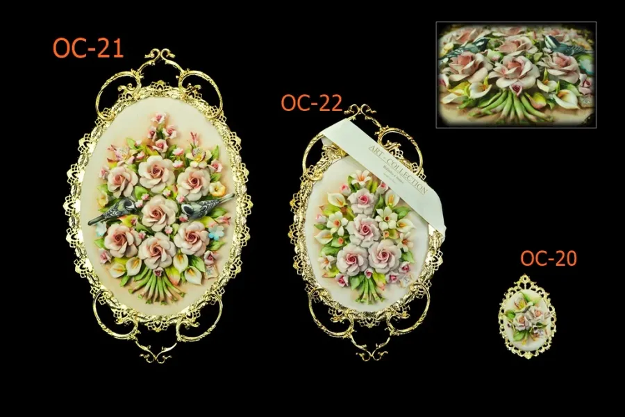 obrazek 1 Szykowna porcelanowa rama do apartamentów