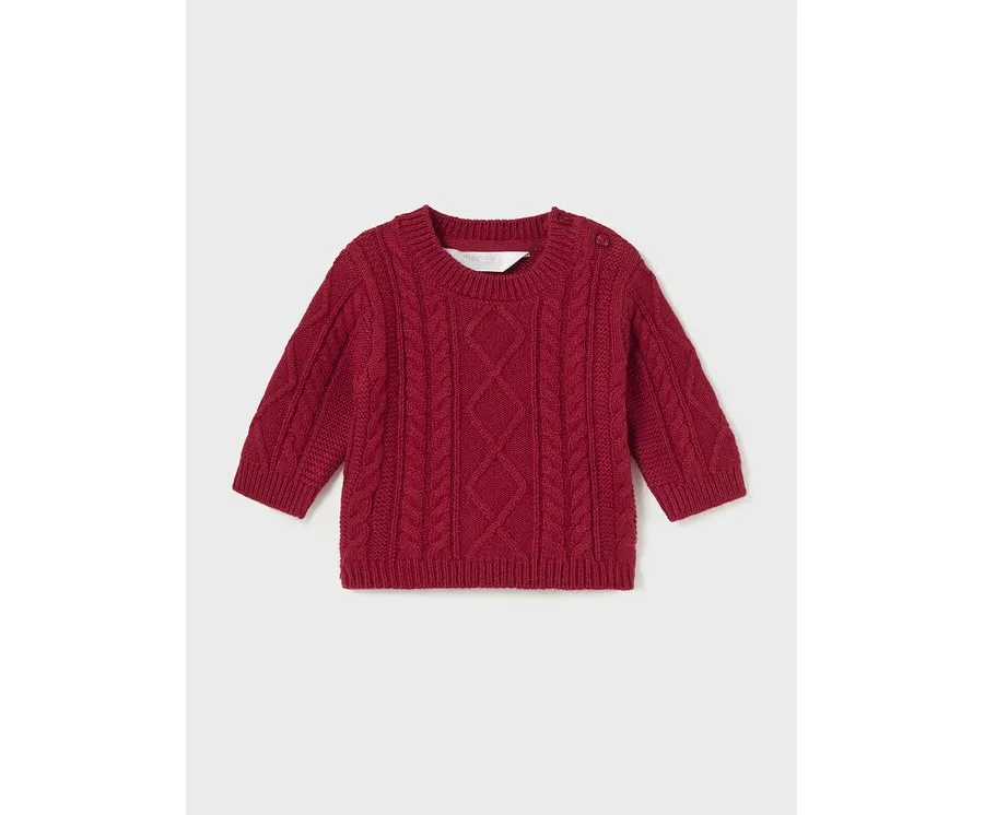 obrazek 1 Mayoral Sweter 2.306 Czerwony Regular Fit