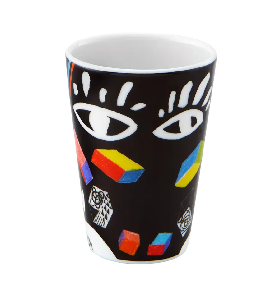 obrazek 2 Cudowna porcelanowa filiżanka ze spodkiem do kawy
