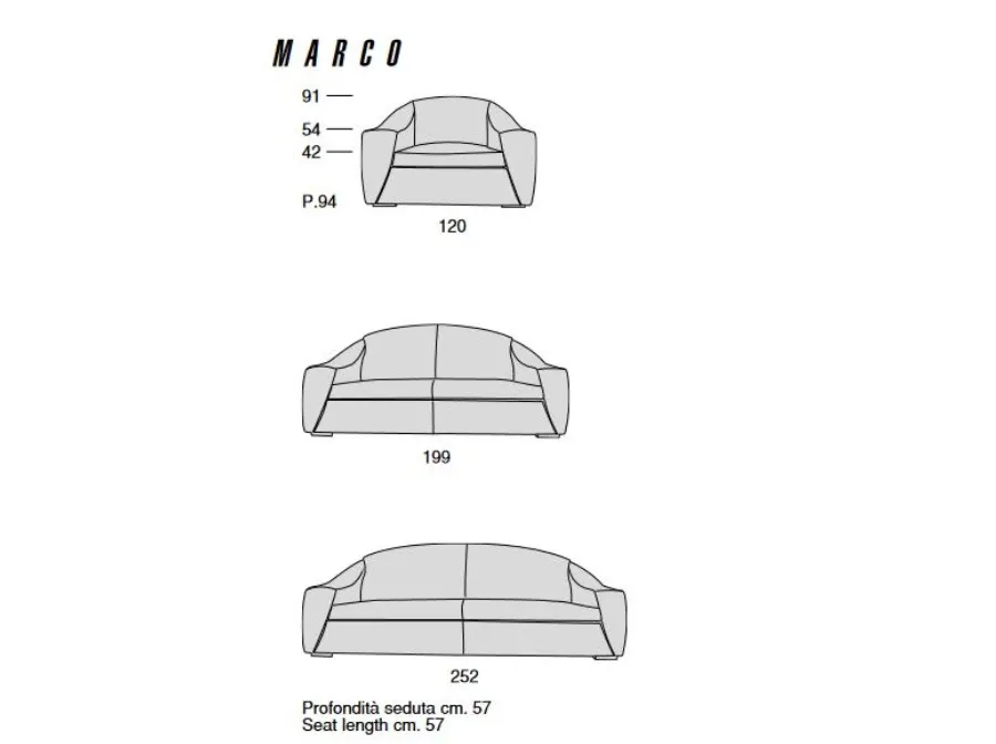 obrazek 6 Nowoczesna sofa o wyjątkowym designie – Mascheroni