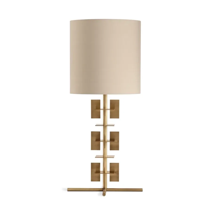 obrazek 1 Unikatowa mosiężna lampa na stolik STAGES