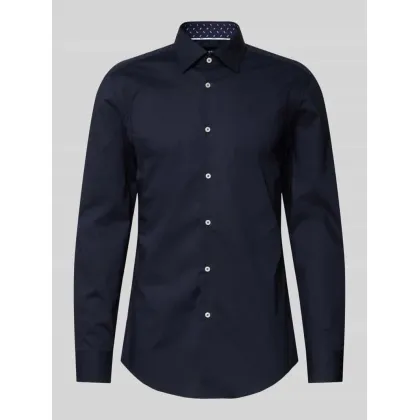 Zdjęcie Koszula biznesowa o kroju regular fit z kołnierzykiem typu kent