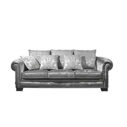 Zdjęcie Stylowa sofa VICTORIA z pięknym zdobieniem - Collecion Alexandra