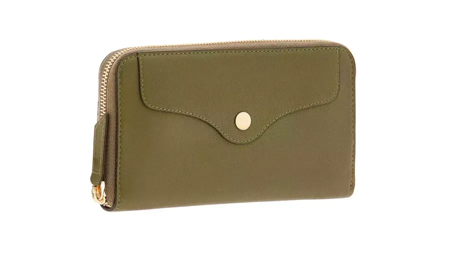 obrazek 2 Wyjątkowy włoski portfel Metro Smooth Collection Zip Wallet