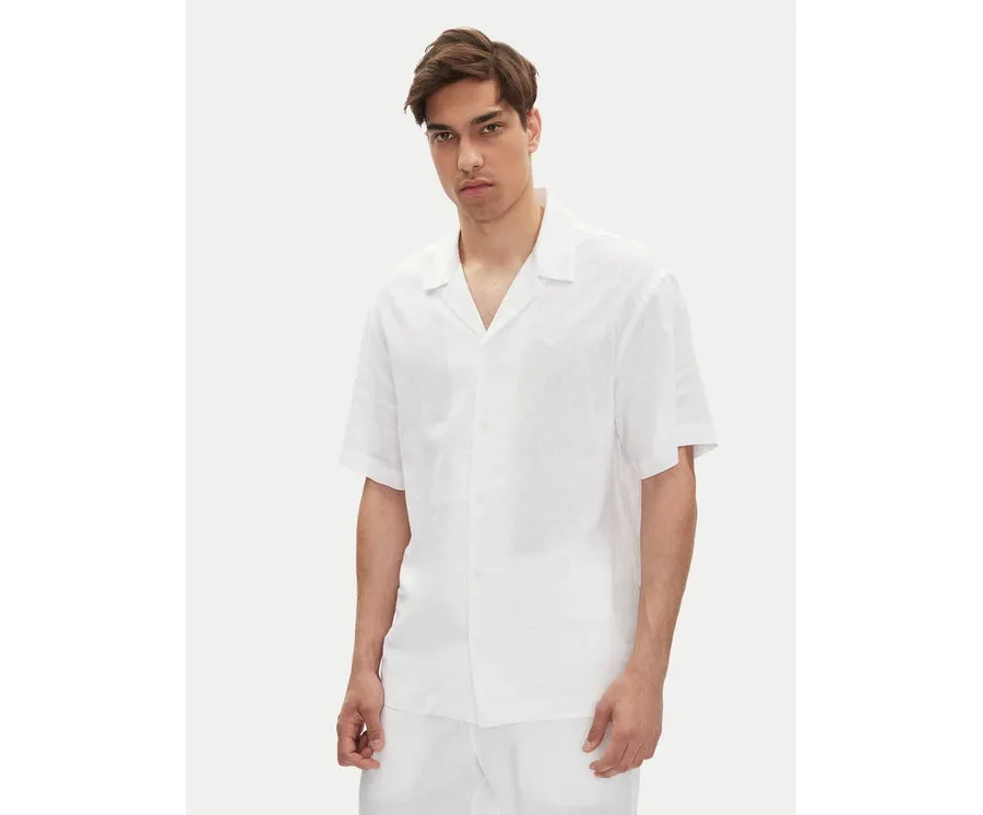 obrazek 1 Emporio Armani Koszula EM000593 AF12356 U0002 Biały Regular Fit