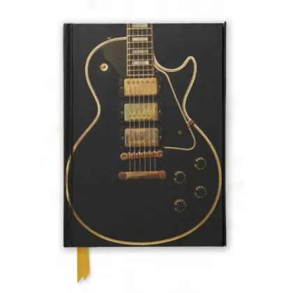 Zdjęcie Dziennik (Gibson Les Paul - czarna gitara) - Flame Tree Publishing