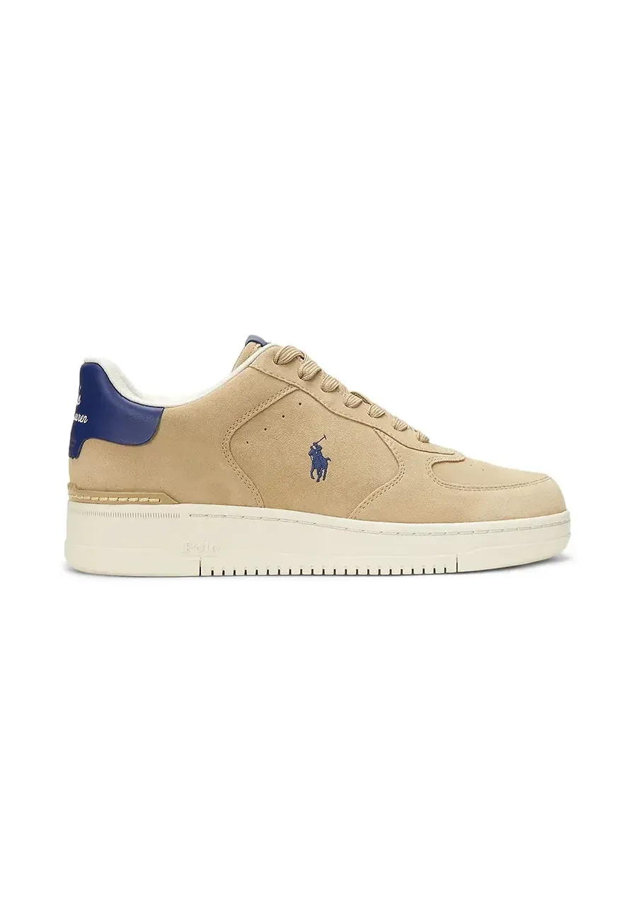 obrazek 1 Polo Ralph Lauren sneakersy skórzane Masters CRT męskie kolor beżowy 809965086003