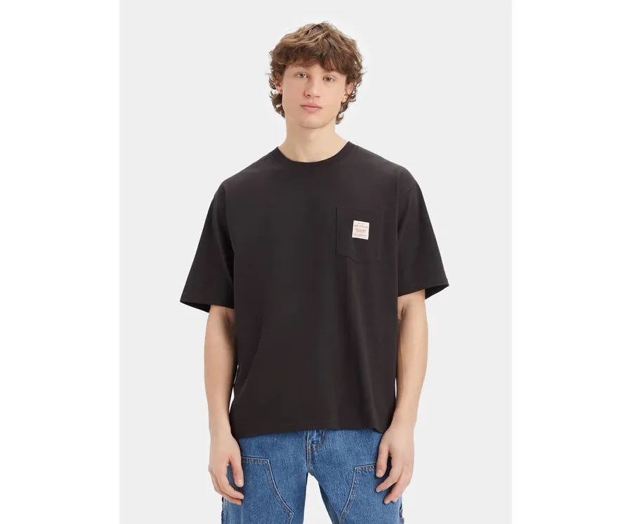obrazek 1 Levi's® T-Shirt Workwear A5850-0004 Czarny Loose Fit