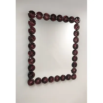 Zdjęcie Stylowe nowoczesne lustro weneckie Murano