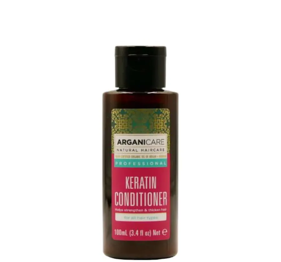 obrazek 1 Arganicare Keratin Odżywka do włosów, Travel size 100 ml