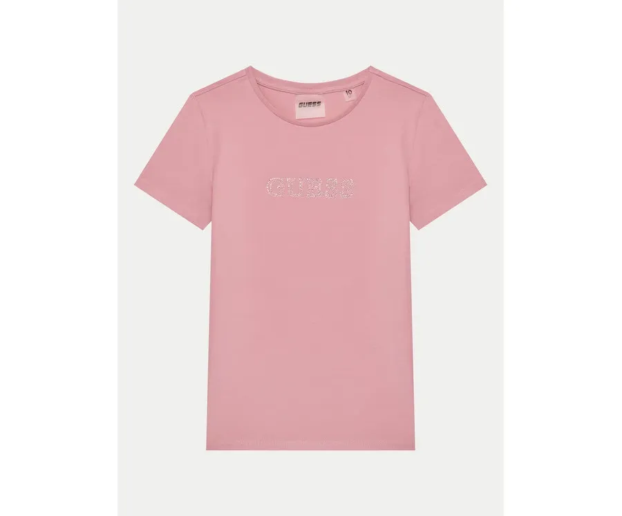 obrazek 1 Guess T-Shirt J4RI49 J1314 Różowy Regular Fit