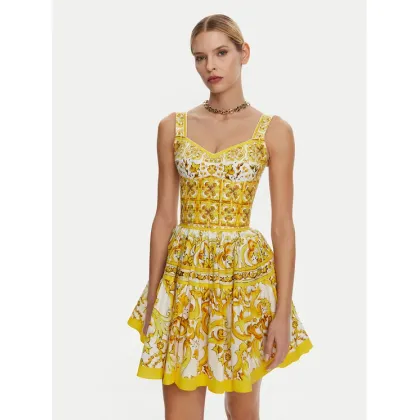 Zdjęcie Dolce&Gabbana Top F7W98T HH5EA Żółty Regular Fit