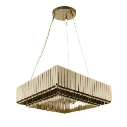 Picture Luxurious square chandelier in a modern style