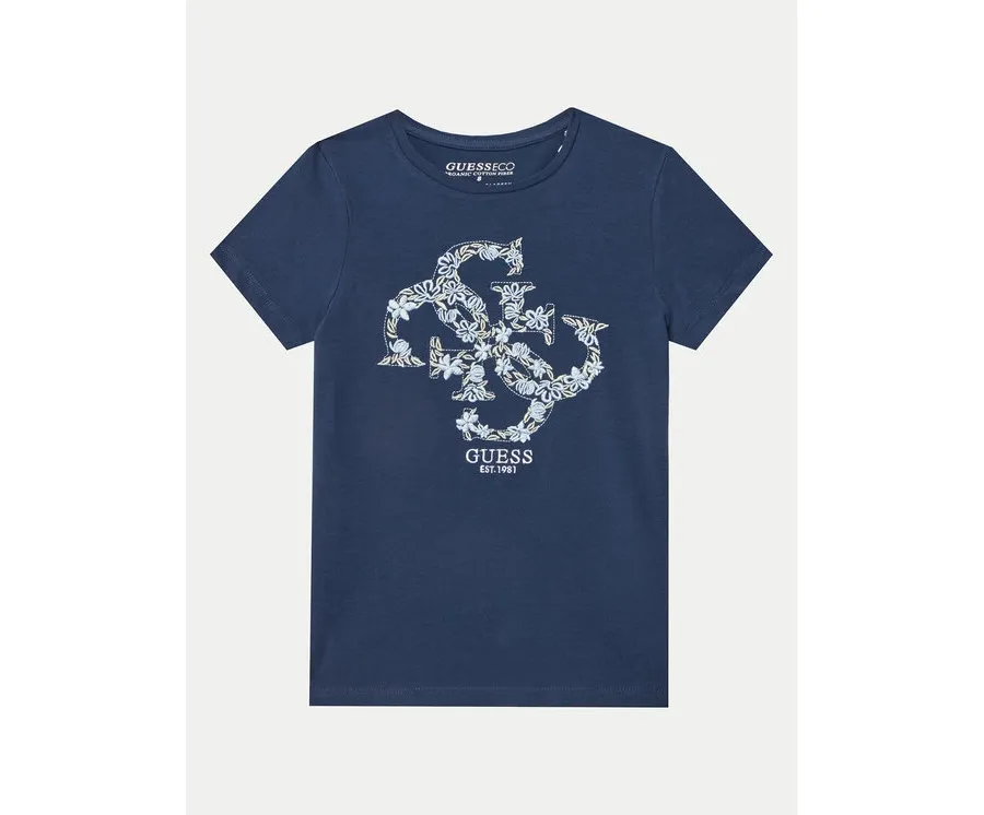 obrazek 1 Guess T-Shirt J5GI02 K6YW4 Granatowy Regular Fit