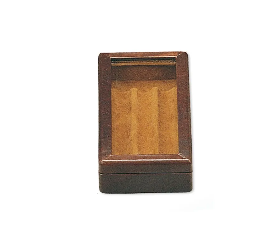 picture 1 Small box for three feathers - glass lid - Absolute Breton