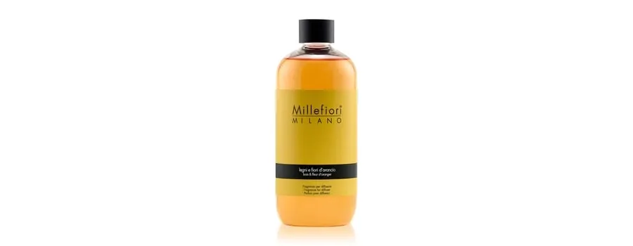 obrazek 1 Millefiori Milano Natural Legni e fiori d'Arancio Refill Zapach do pomieszczeń 500 ml
