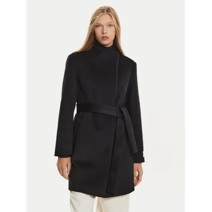 Zdjęcie Calvin Klein Płaszcz wełniany K20K207700 Czarny Regular Fit