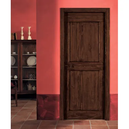 Zdjęcie Luksusowe włoskie drzwi z litego drewna w stylu klasycznym