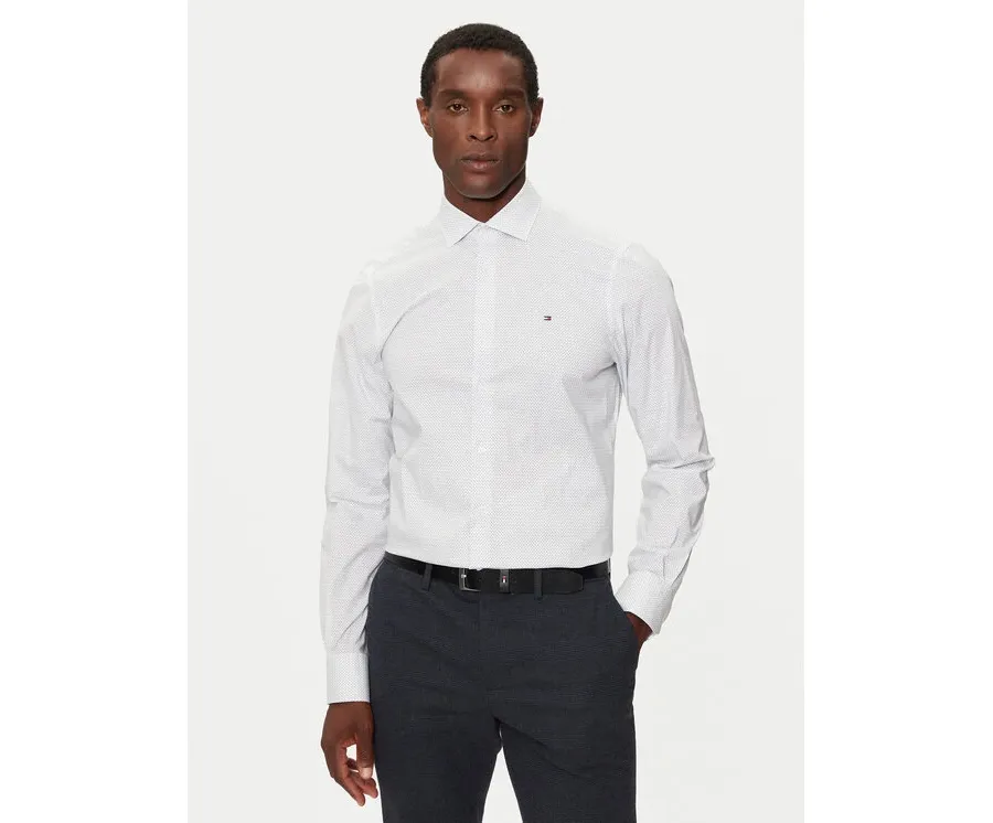 obrazek 1 Tommy Hilfiger Koszula MW0MW36923 Biały Slim Fit