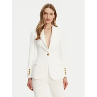 Zdjęcie Elisabetta Franchi Marynarka GI-144-51E2-V560 Biały Regular Fit