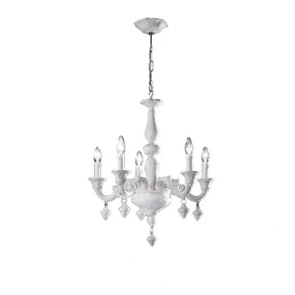Picture A unique ceramic chandelier for the dining room