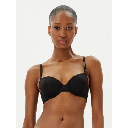 Zdjęcie Tommy Hilfiger Biustonosz balkonetka UW0UW02420 Czarny