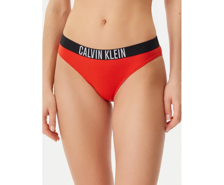 obrazek 1 Calvin Klein Swimwear Dół od bikini KW0KW02856 Czerwony