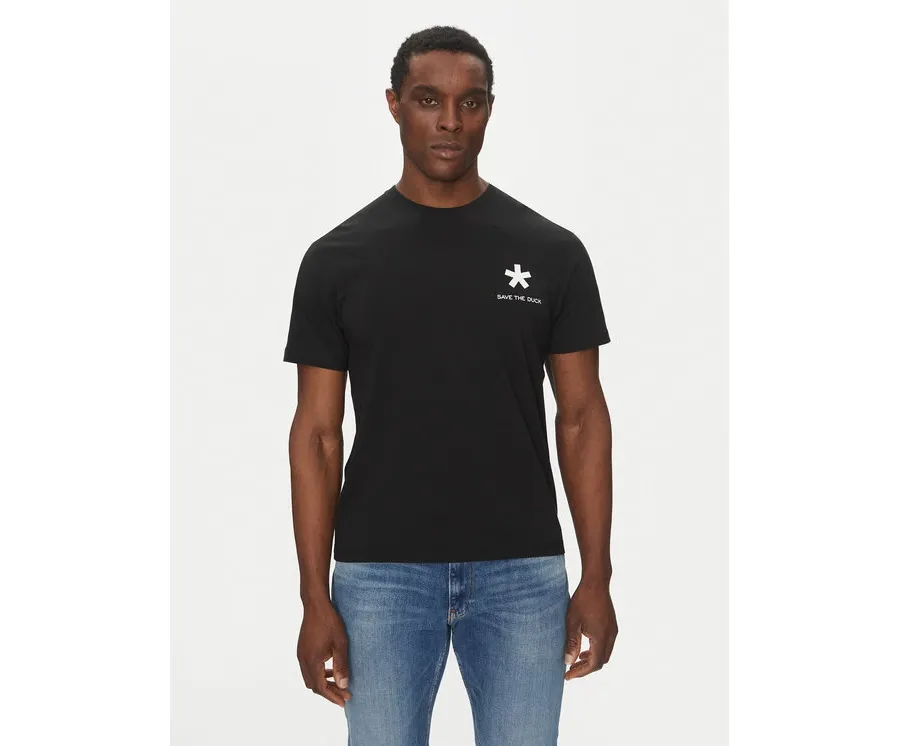obrazek 1 Save The Duck T-Shirt DT2222M BESY20 Czarny Regular Fit