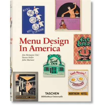 Zdjęcie Książka Menu Design in America - Taschen