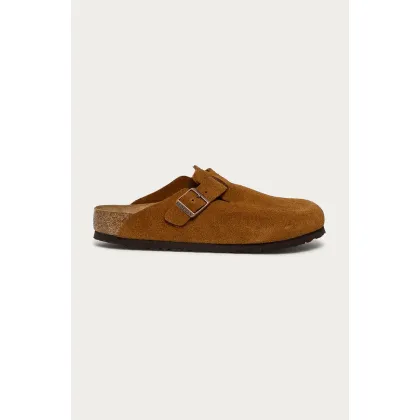 Zdjęcie Birkenstock Boston klapki kolor brązowy 1009542