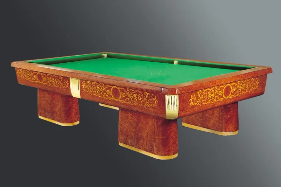 picture 1 Exotic wood billiard table