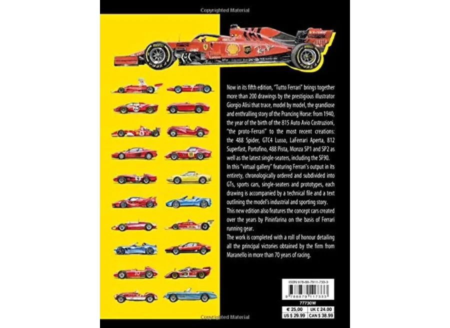 obrazek 2 Książka FERRARI ALL THE CARS New enlarged edition (2019)
