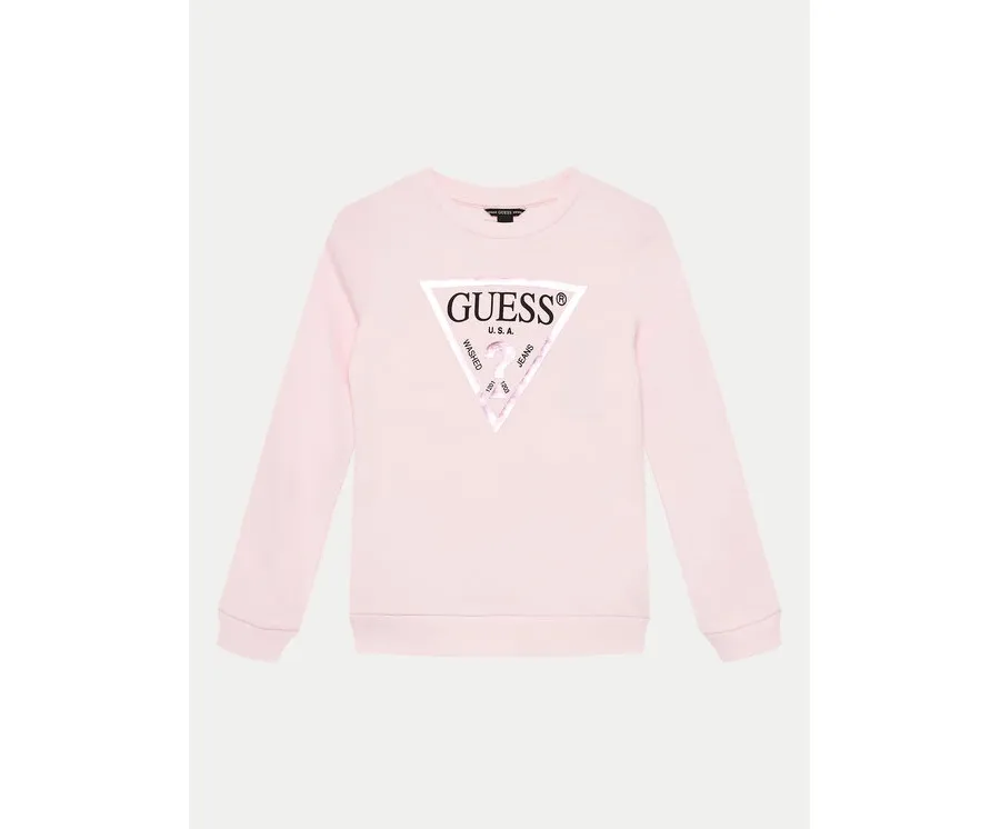 obrazek 1 Guess Bluzka J74Q10 KAUG0 Różowy Regular Fit