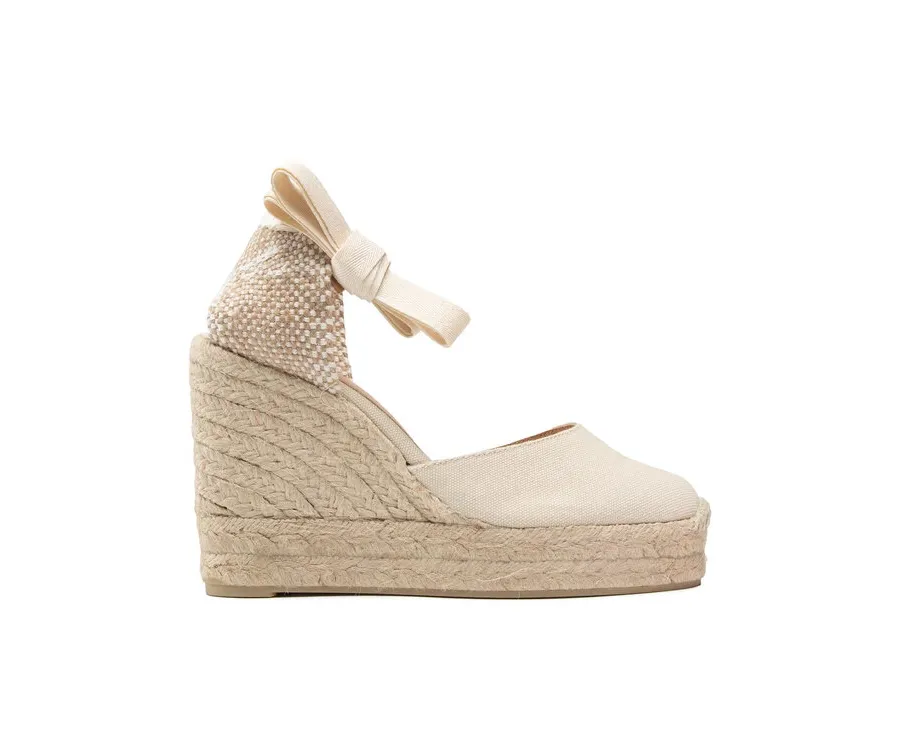 obrazek 1 Castañer Espadryle Carina/8ED/001 Beżowy