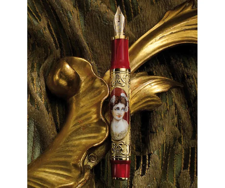 picture 2 Noble Gold/Celluloid Fountain Pen - Traviata - Serie Emozioni in Musica