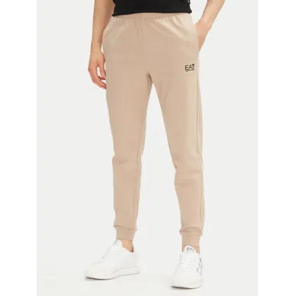 Zdjęcie EA7 Emporio Armani Spodnie dresowe 8NPP66 PJVRZ U6155 Beżowy Slim Fit