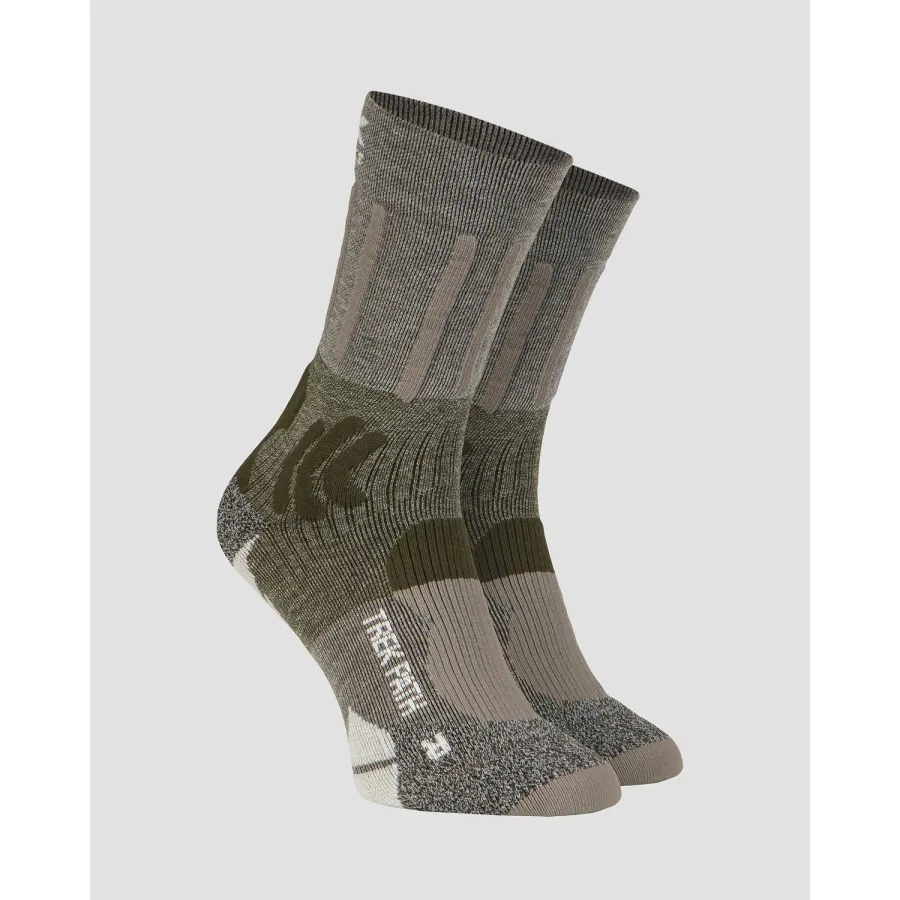 obrazek 1 Skarpety Trekkingowe Szaro-zielone X-socks Trek Path 4.0 X-Socks