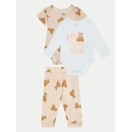 Zdjęcie Guess Komplet 2 par body ze spodniami S5RG08 KA6W4 Kolorowy Regular Fit