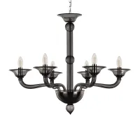 Picture Elegant glass chandelier - straight from Italy, made of Murano glass