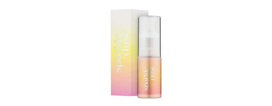 obrazek 1 VENICEBEAUTY Sparkle Dust Glitzer Spray Rosé Gold Spray do ciała 15 ml