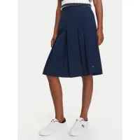 Zdjęcie Tommy Hilfiger Spódnica plisowana WW0WW46796 Granatowy Regular Fit