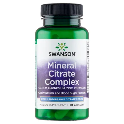 Zdjęcie Swanson Multi Mineral Citrate Complex Zestaw minerałów Kapsułki