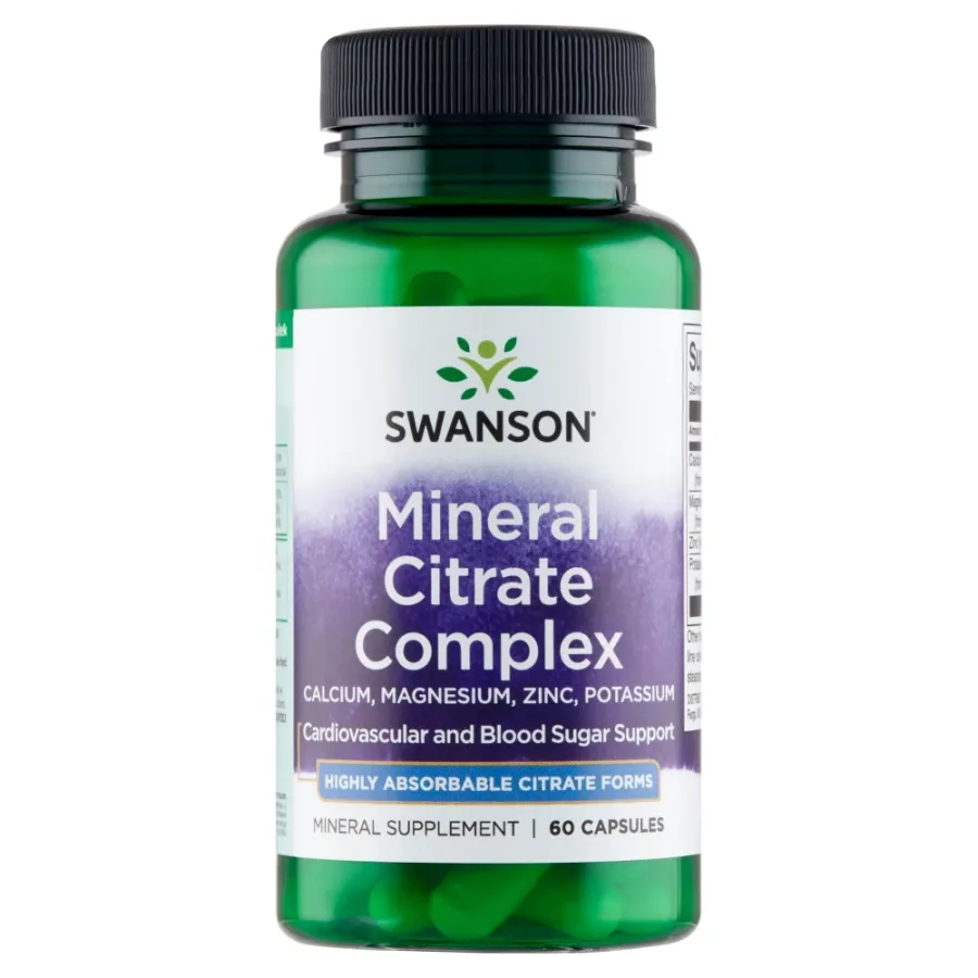 obrazek 1 Swanson Multi Mineral Citrate Complex Zestaw minerałów Kapsułki