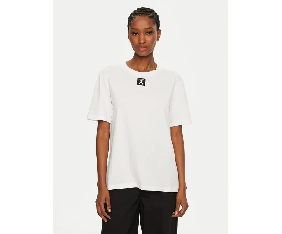 obrazek 1 Patrizia Pepe T-Shirt 8M1612/J089-W103 Biały Regular Fit