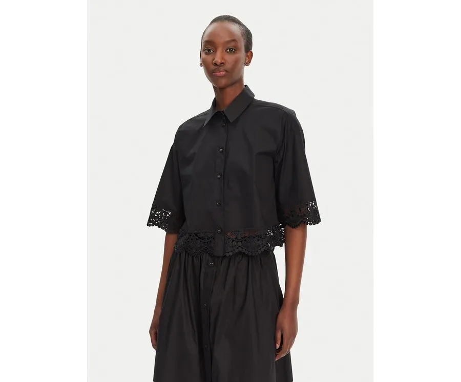 obrazek 1 TWINSET Koszula 251TT2093 Czarny Loose Fit