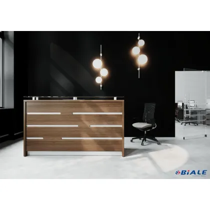 Zdjęcie Elegancka lada recepcyjna Sorte