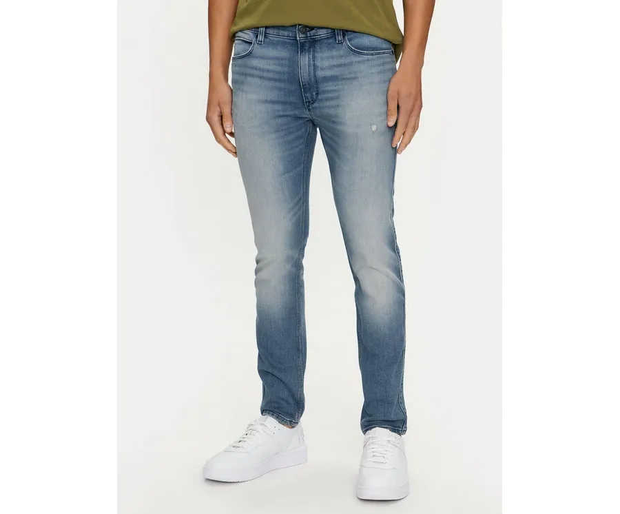 obrazek 1 Hugo Jeansy 50517524 Niebieski Extra Slim Fit HUGO