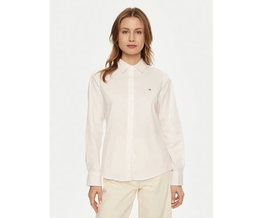 obrazek 1 Tommy Hilfiger Koszula WW0WW44084 Różowy Regular Fit
